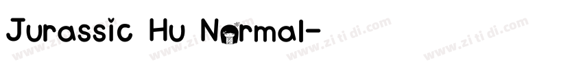 Jurassic Hu Normal字体转换